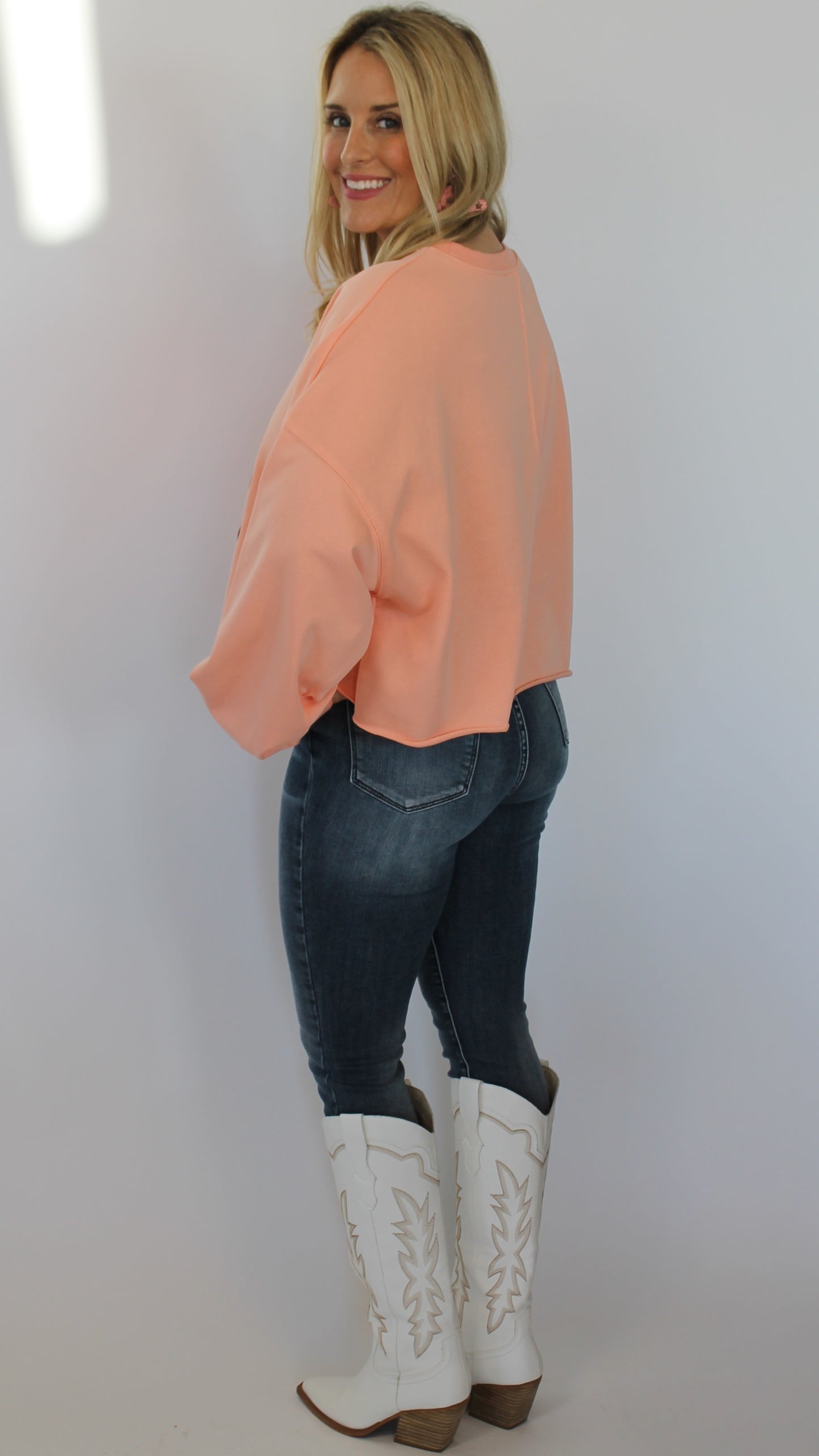 Yee Haw! Sequin Sweatshirt