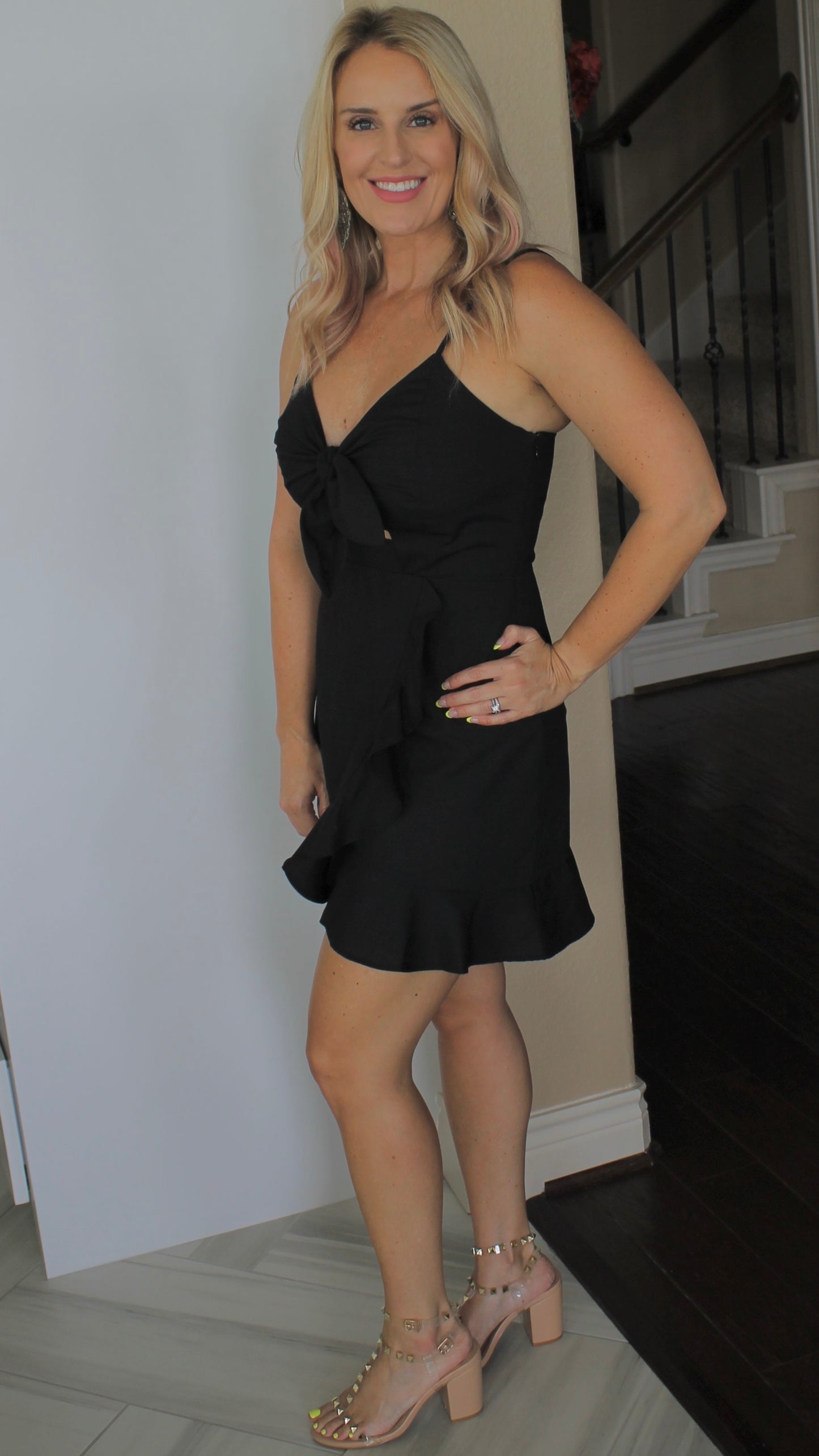 Front Tie Dress