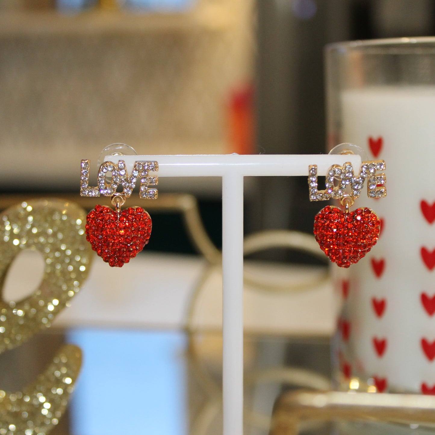 Heart Love Earrings