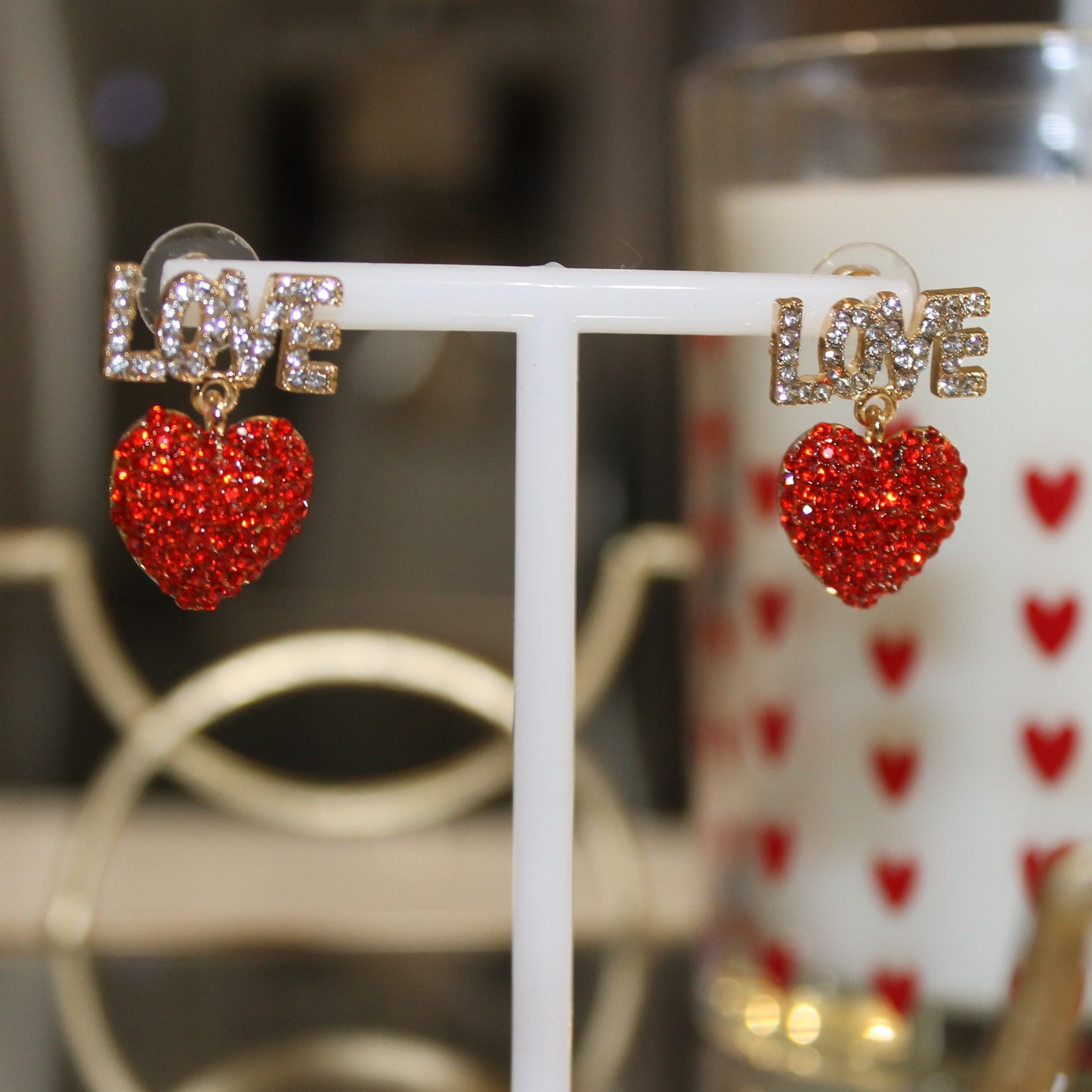 Heart Love Earrings