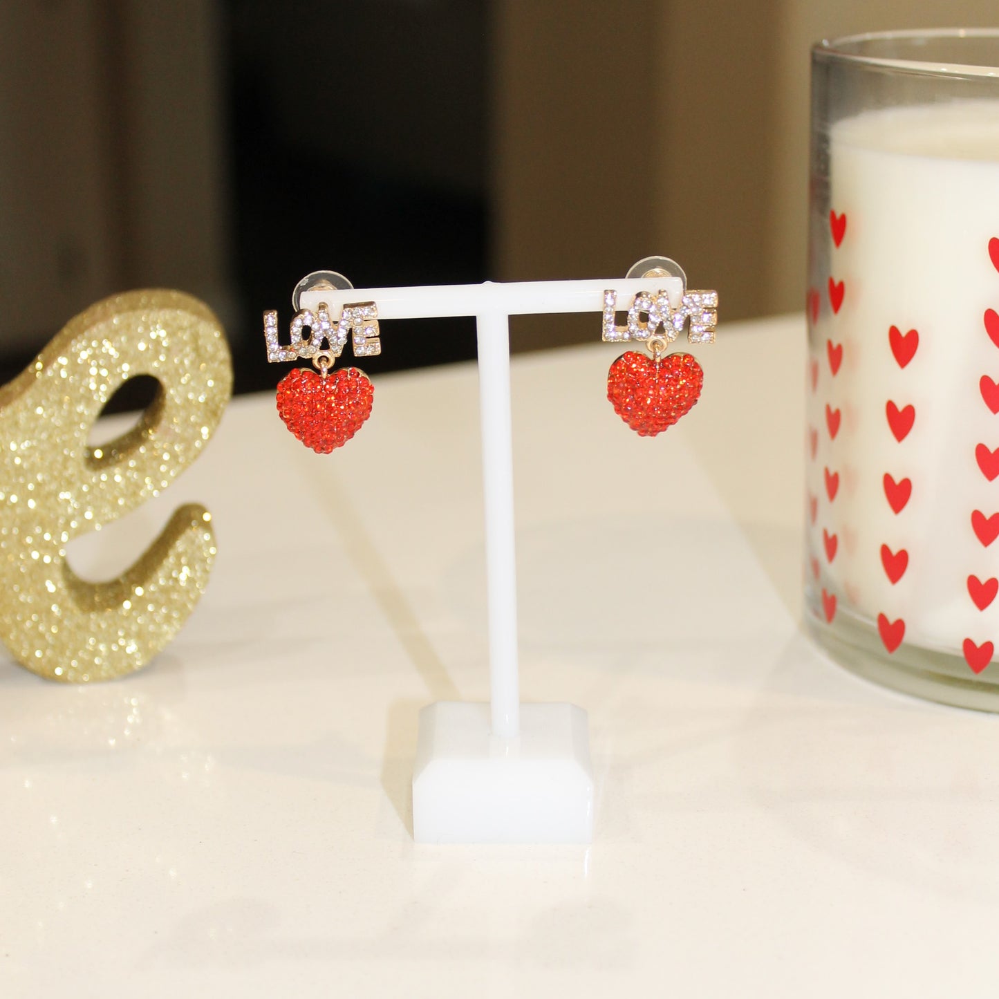 Heart Love Earrings