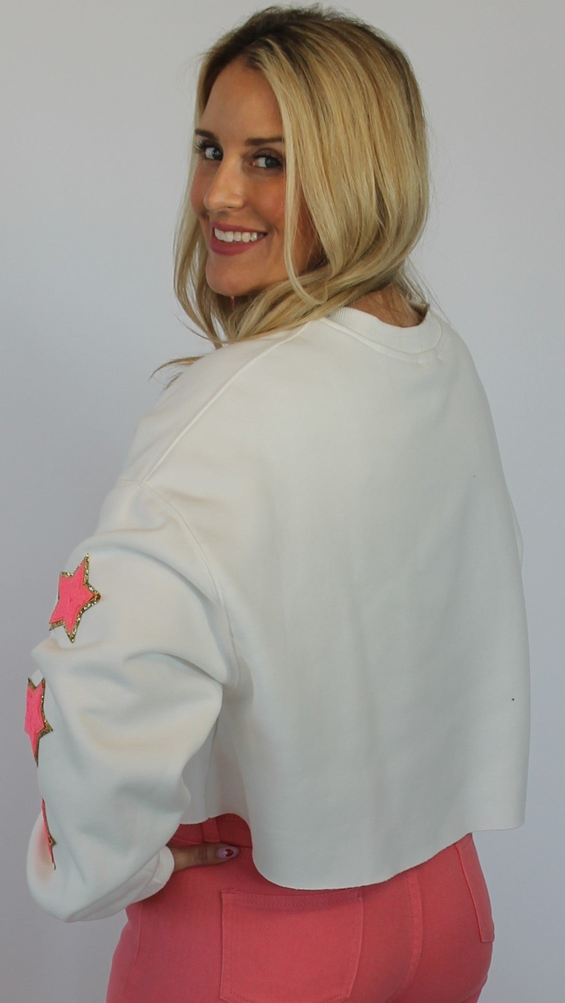 HOWDY Cropped Sweatshirt